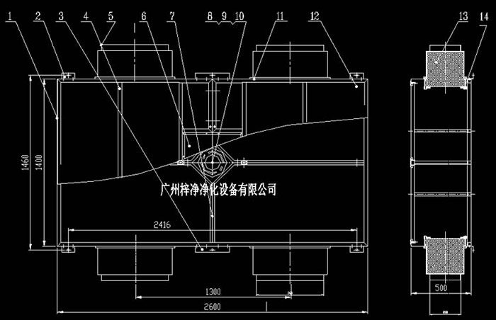 送风天花设计图